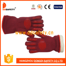 Gold Supplier China Red Custom Printing Oven Gloves
